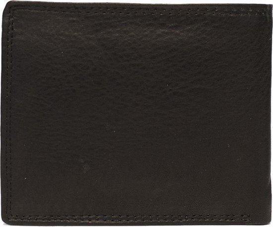 Portemonnee heren portefeuille heren billfold leer zwart arrigo - Arrigo.nl