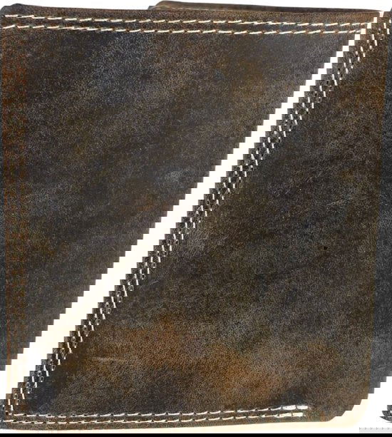 Portemonnee heren portemonnee dames cognac klein lichtbruin anti skim lederen - Arrigo Leather Goods