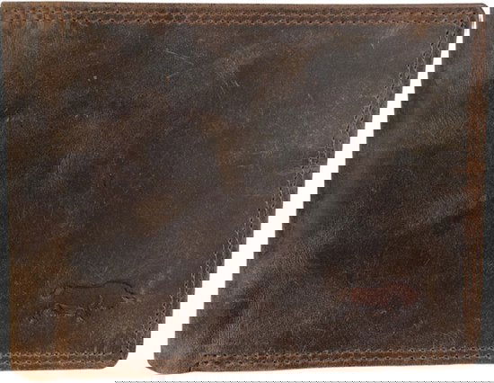 Portemonnees portemonnee heren zonder muntgeld vak cognac anti skim arrigo - Arrigo.nl