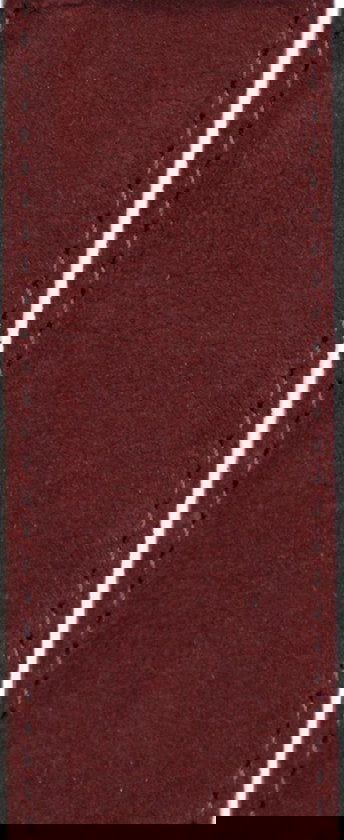 Riem heren riem dames 3 5 cm donkerrood suede totale - Arrigo Leather Goods