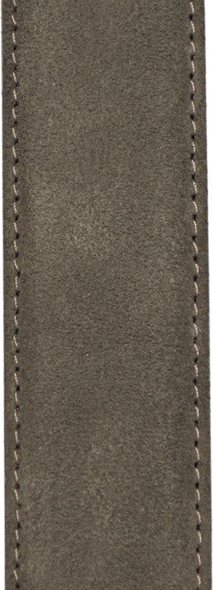 Riem heren riem dames 3 5 cm groen suede leer - Arrigo Leather Goods