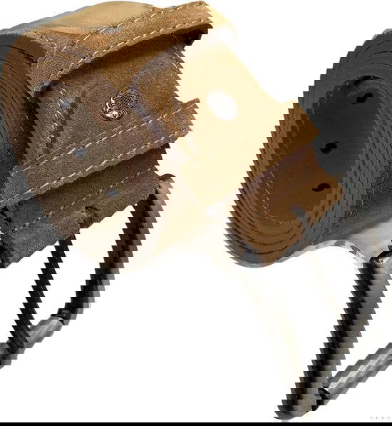 Riem heren riem dames lichtbruin suede leer 4 5 cm - Arrigo Leather Goods