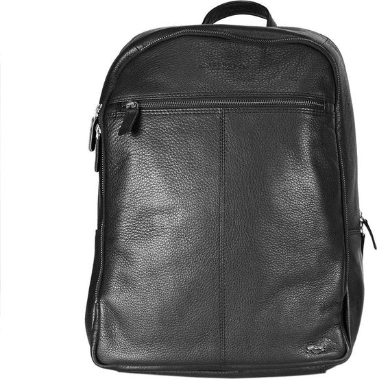 Rugzak dames leer of rugtas heren leer zwart leer zwarte - Arrigo Leather Goods