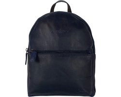 Rugzak dames rugzakje rugtas kleine rugzak leren rugzak leer donkerblauw - Arrigo Leather Goods