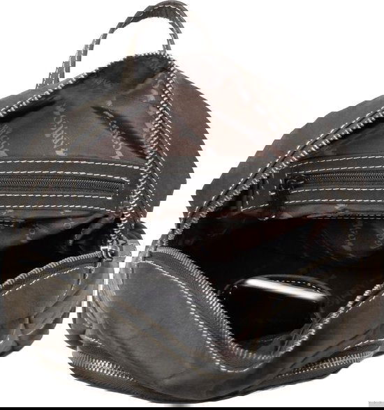 Rugzak van naturel zwart buffelleer - Arrigo Leather Goods