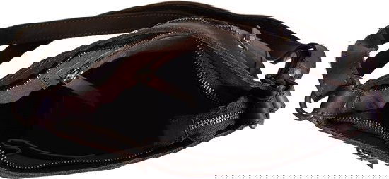 Schoudertas dames tassen schoudertassen vrouwen donkerbruin arrigo - Arrigo Leather Goods