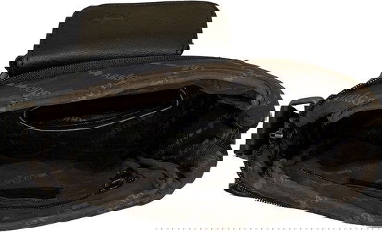 Schoudertas heren crossbody tas dames schoudertassen vrouw leer zwart - Arrigo Leather Goods