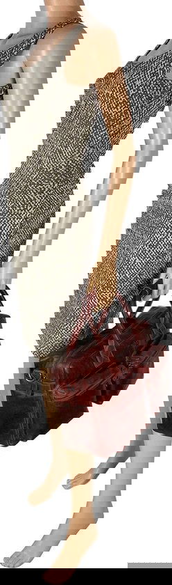 Schoudertas laptoptas rood cowboybag grote tas werktas schooltas leer handtas - Arrigo.nl