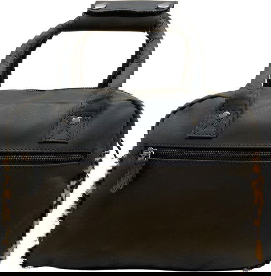 Schoudertas leer jaguar zwart crossbody dames tas cowboybag handtas westernbag - Arrigo Leather Goods