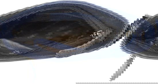 Schoudertasje blauw leer leren schoudertasje blauw crossbody tasje van blauw - Arrigo Leather Goods