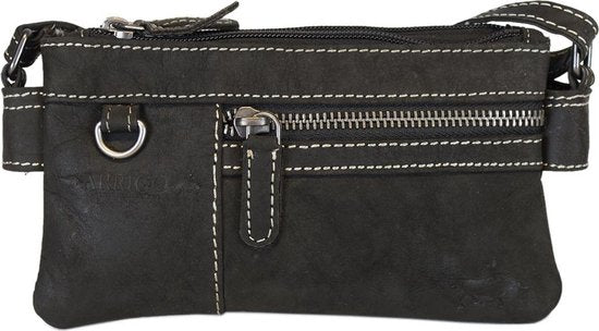 Schoudertasje leer voor dames mini bag x over crossbodytas gemaakt - Arrigo Leather Goods