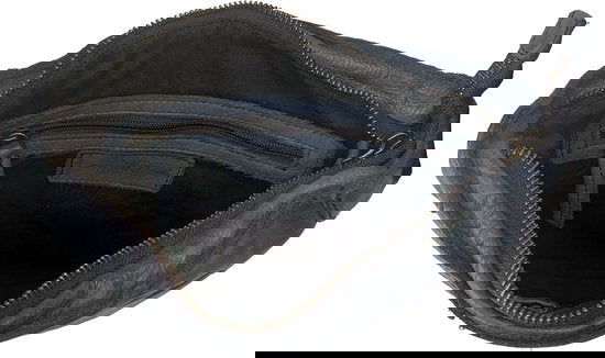 Schoudertassen vrouw crossbody tas dames damestas leer blauw arrigo - Arrigo Leather Goods