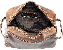 Toilettas - Cognac - Arrigo.nl