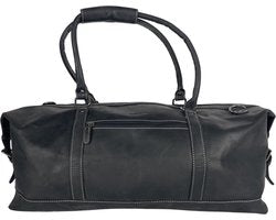 Weekendtas - Zwart Buffelleer - Arrigo.nl