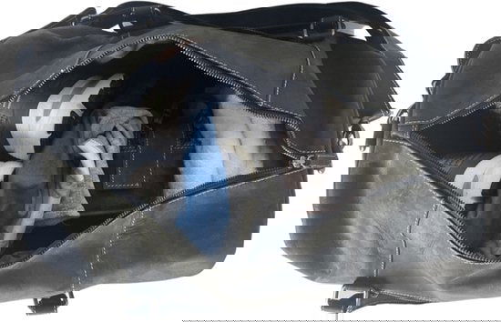 Weekendtas XL - Zwart Buffelleer - Arrigo.nl