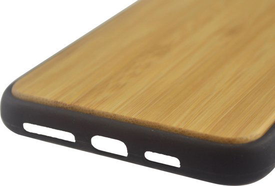 iPhone 12 / iPhone 12 Pro Hoesje - Hout - Arrigo.nl