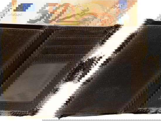 miniwallet pasjeshouder dierenprint donkerbruin - Arrigo.nl