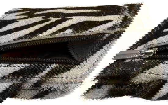 miniwallet pasjeshouder dierenprint donkerbruin - Arrigo.nl