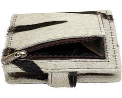 miniwallet pasjeshouder dierenprint lichtbruin - Arrigo.nl