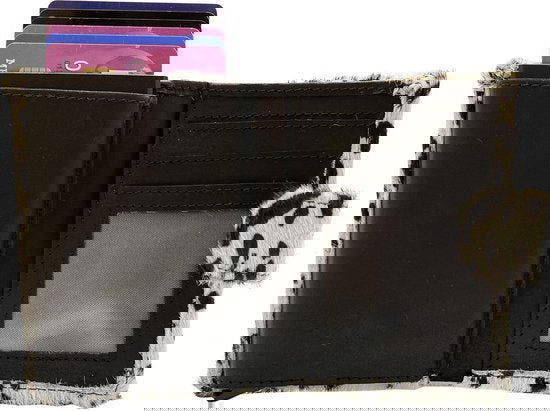 miniwallet pasjeshouder dierenprint matzwart - Arrigo.nl