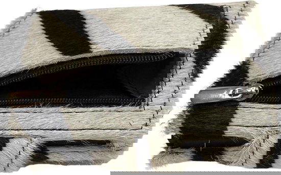 miniwallet pasjeshouder dierenprint matzwart - Arrigo.nl