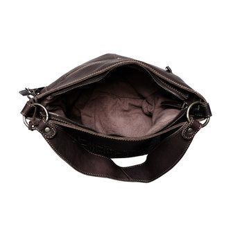 en handtassen voor Dames Tassen voor voor Hobo Gattinoni Handtas Bintd7743wz in het Bruin 