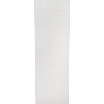 Witte riem 3.5 cm breed, echt leer - Arrigo