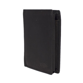 Zwarte heren portemonnee met RFID van soepel leer - Arrigo.nl