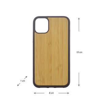 iPhone cover van bamboe hout - Arrigo.nl