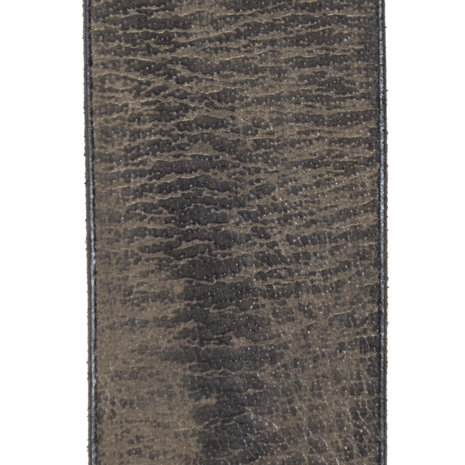 Antraciet grijze riem van echt leer - 3.5 cm breed - Arrigo Lederwaren