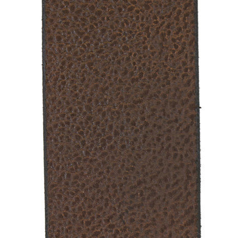 Riem kastanjebruin leer van 3.5 cm breed - Arrigo