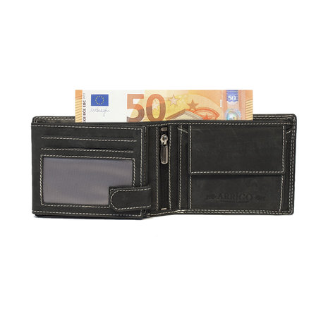 Heren portemonnee met RFID bescherming - Arrigo.nl 