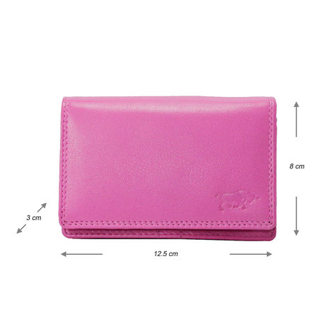 Dames portemonnee van roze leer - Arrigo.nl
