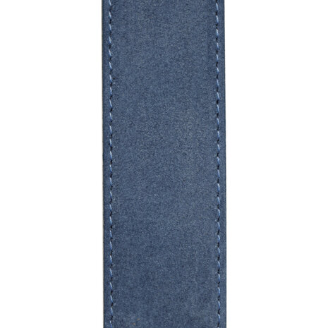 Suede riem - lichtblauw 3.5 cm breed - Arrigo
