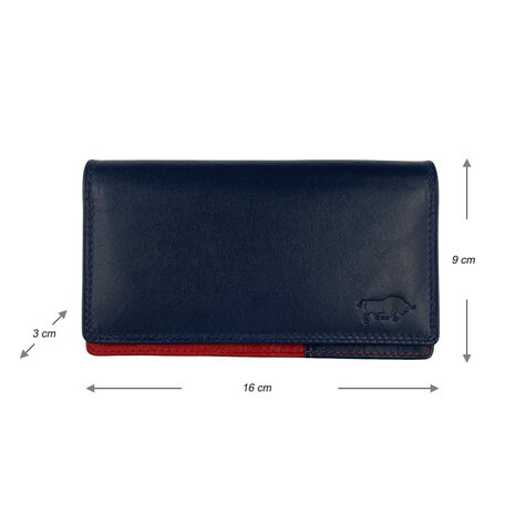 Wallet Ladies Dark Blue Leather - 5 Colors Leather