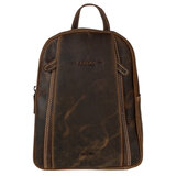 Backpack Shoulder bag Light Brown Cognac Leather_
