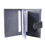 Card holder made of cow leather in the color dark blue