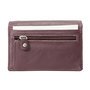Ladies Purse With RFID Of Burgundy Red Leather