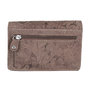 Leather Ladies Wallet With Floral Print