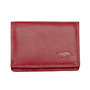 Leather Mini Ladies Wallet made of Red Leather