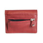 Leather Mini Ladies Wallet made of Red Leather