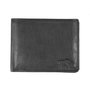 Mens Wallet, Billfold Model, Made Of Black Leather