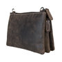 Festival Purse - Purse Bag of Dark Brown Leather