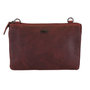 Red Leather Shoulder Bag or Purse Bag