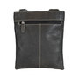 Black Leather Crossbody Bag - Shoulder Bag