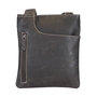 Leather Crossbody Bag - Shoulder Bag In Dark Brown Leather