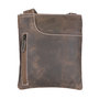 Leather Crossbody Bag - Shoulder Bag In The Color Cognac