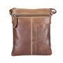 Shoulder Bag - Crossbody Bag In Cognac Colored Leather