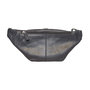 Leather Fanny Pack - Dark Blue Leather Crossbody Bag