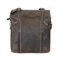 Leather Backpack Or Shoulder Bag Made Of Brown Leather